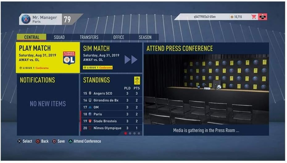 Гра Sony PlayStation 4 FIFA 20 Англійська Версія (CUSA-15545) Б/В