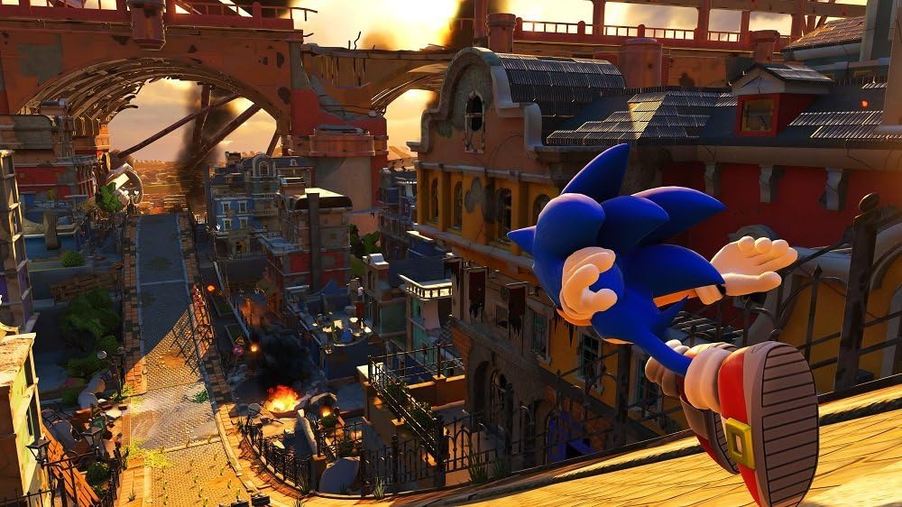 Гра Sony PlayStation 4 Sonic Forces Російські субтитри (CUSA-05674) б/в