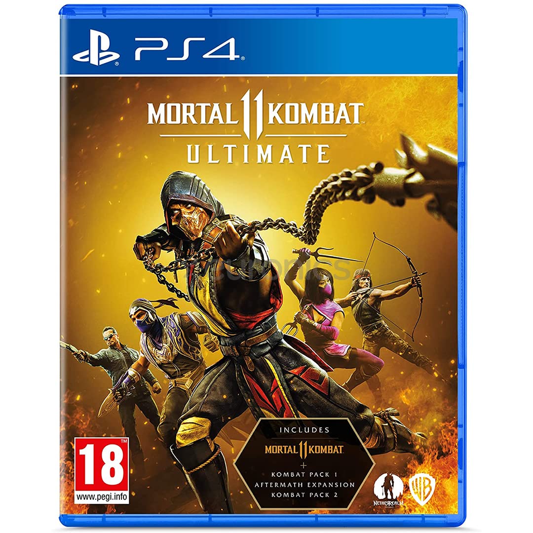 Гра Sony PlayStation 4 Mortal Kombat 11: Ultimate Російські Субтитри (CUSA-25149/25150) Б/В