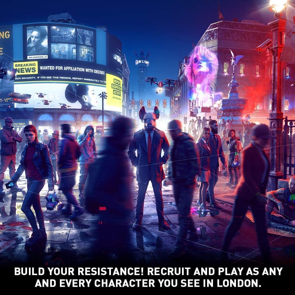 Гра Sony PlayStation 4 Watch Dogs: Legion Російська Озвучка (CUSA-13034) Б/В