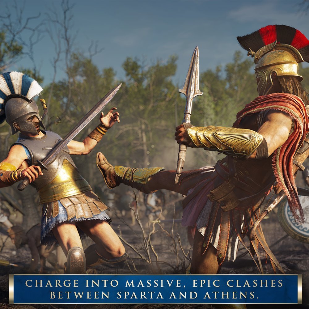Гра Microsoft Xbox One Assassin's Creed Odyssey Російська Озвучка Б/В
