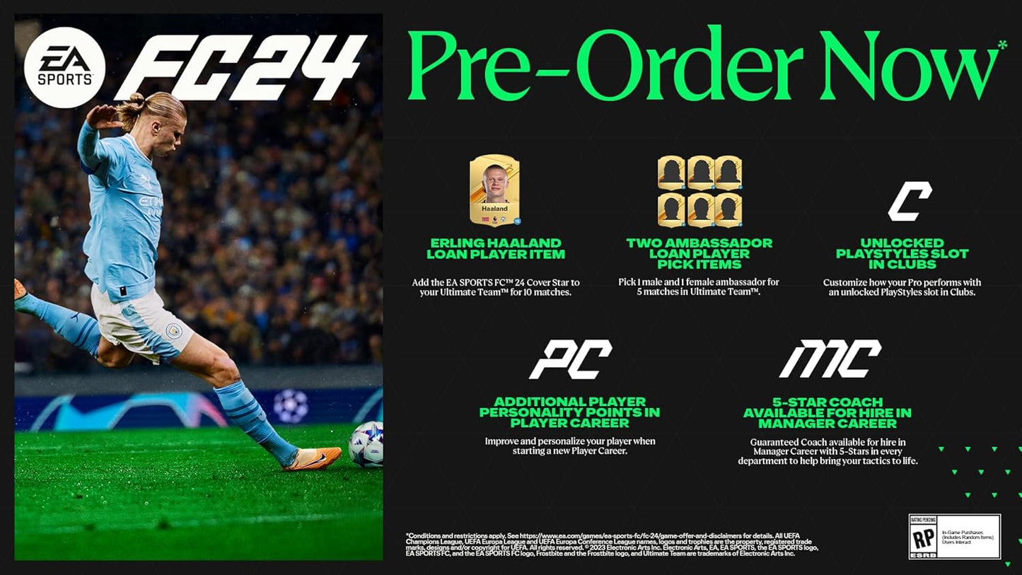 Гра Sony PlayStation 4 EA Sports FC 24 Англійська Версія (CUSA-40324) Б/В