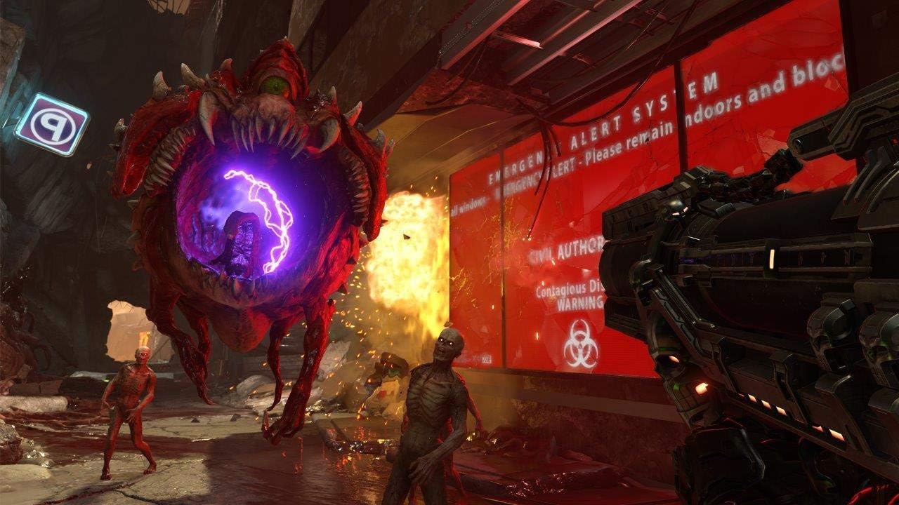 Гра Sony PlayStation 4 Doom Eternal Російська Озвучка (CUSA-17933) Б/В