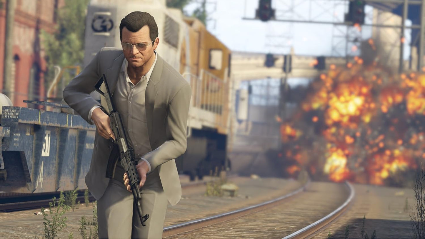 Гра Sony PlayStation 4 Grand Theft Auto V Російська Озвучка (CUSA-00411) Б/В