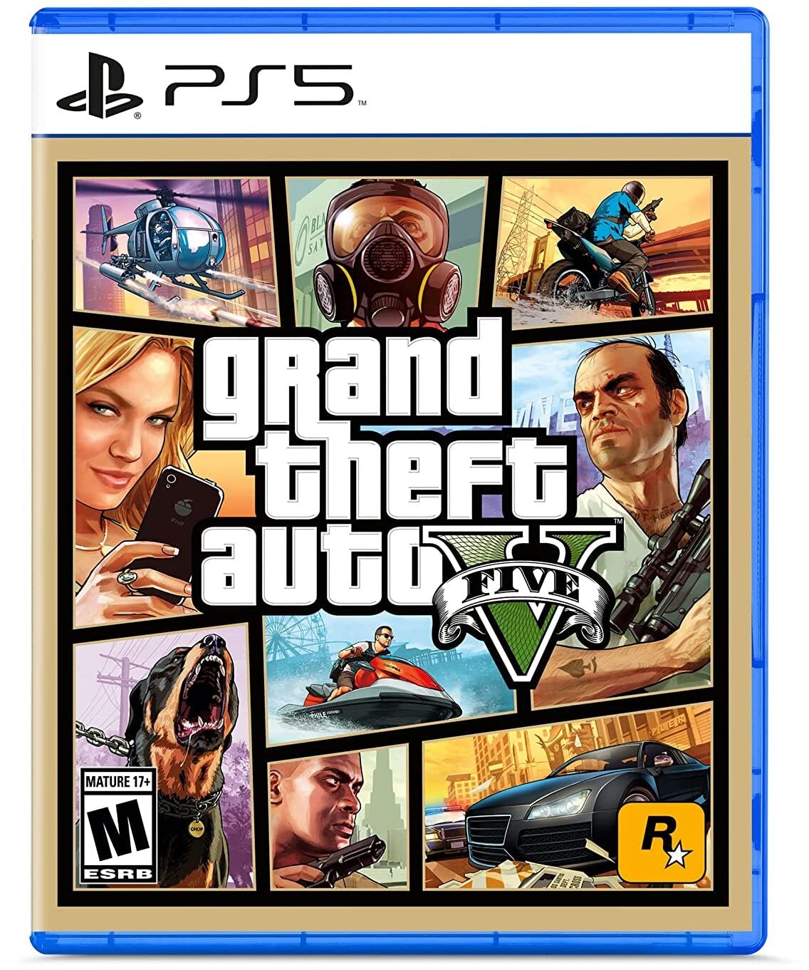 Гра Sony PlayStation 5 Grand Theft Auto V Російські Субтитри (PPSA-04263) Б/В