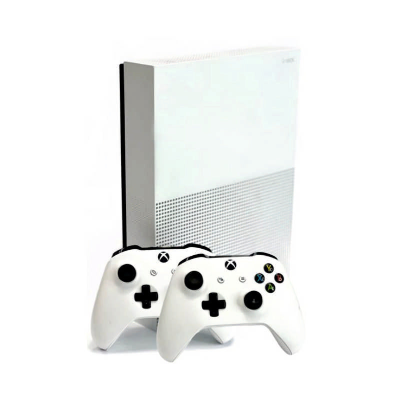 Консоль Microsoft Xbox One S All-Digital Edition 1TB White + 2 Геймпада Бездротових + гарантія б/в
