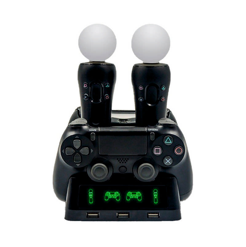 Зарядна станція HBP-118 для DualShock 4 та MOVE Б/В