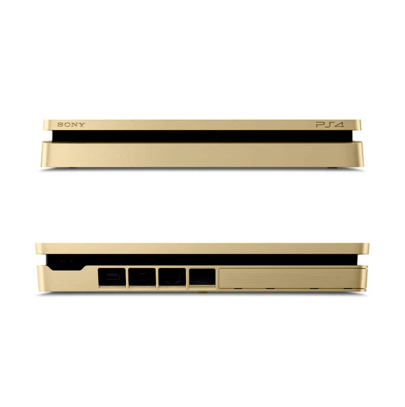 Консоль Sony PlayStation 4 SLIM 500GB Gold обслугована + Геймпад бездротовий DualShock 4 + гарантія б/в