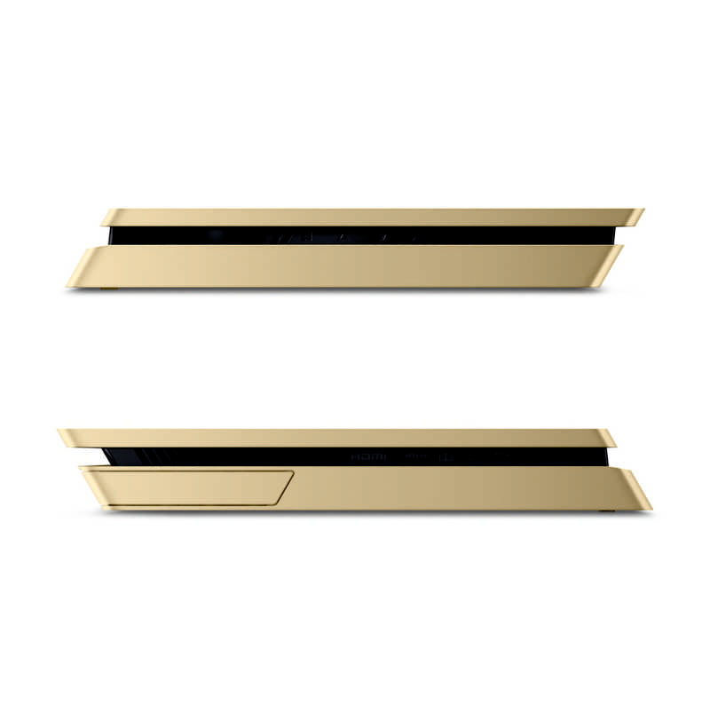 Консоль Sony PlayStation 4 SLIM 500GB Gold обслугована + Геймпад бездротовий DualShock 4 + гарантія б/в