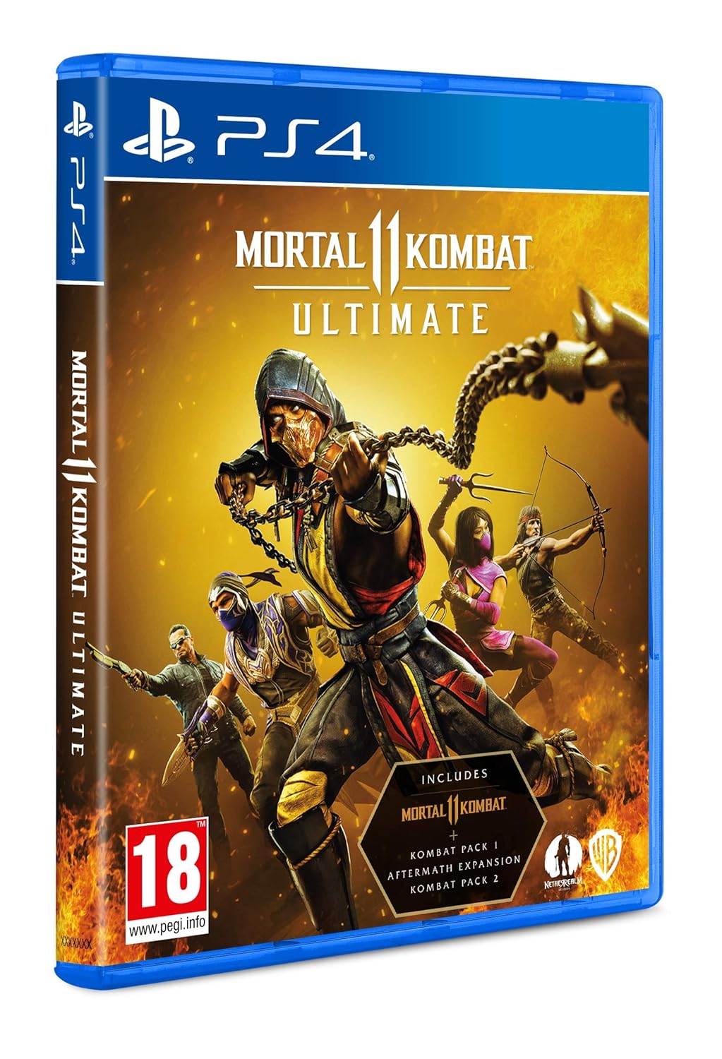 Гра Sony PlayStation 4 Mortal Kombat 11: Ultimate Російські Субтитри (CUSA-25149/25150) Б/В