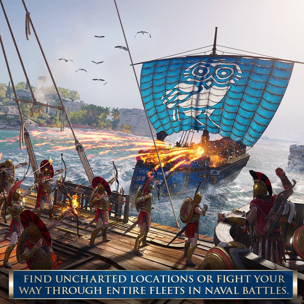Гра Microsoft Xbox One Assassin's Creed Odyssey Російська Озвучка Б/В