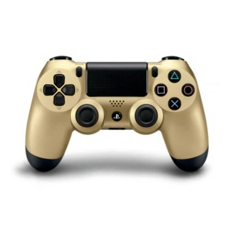 Консоль Sony PlayStation 4 SLIM 500GB Gold обслугована + 2 Геймпада бездротових DualShock 4 + гарантія б/в