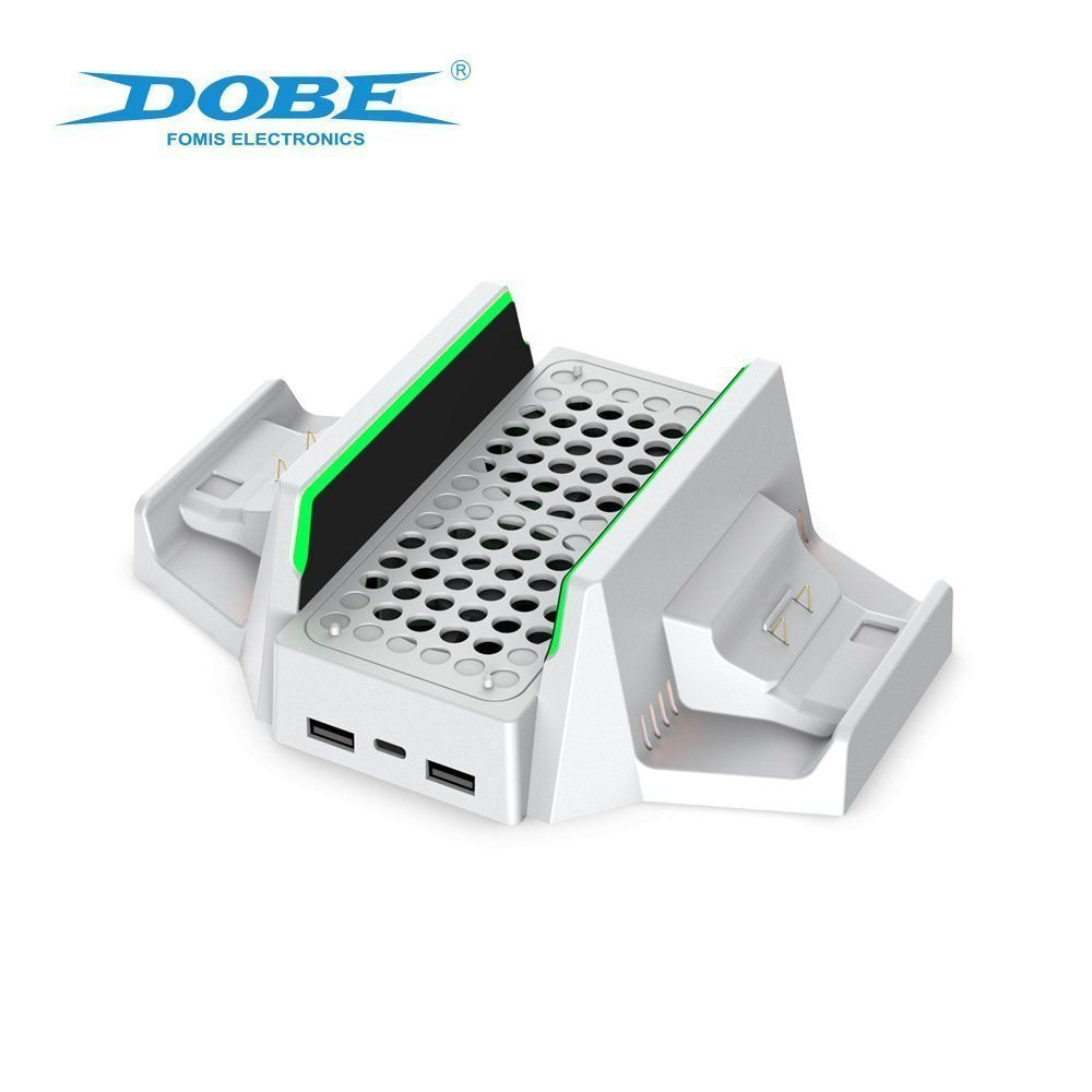 Мультифункціональна охолоджувальна зарядна підставка DOBE TYX-0663 для Xbox Series S з підсвіткою б/в