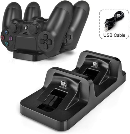 Зарядний пристрій провідний Dobe PlayStation 4 TP4-002 Black