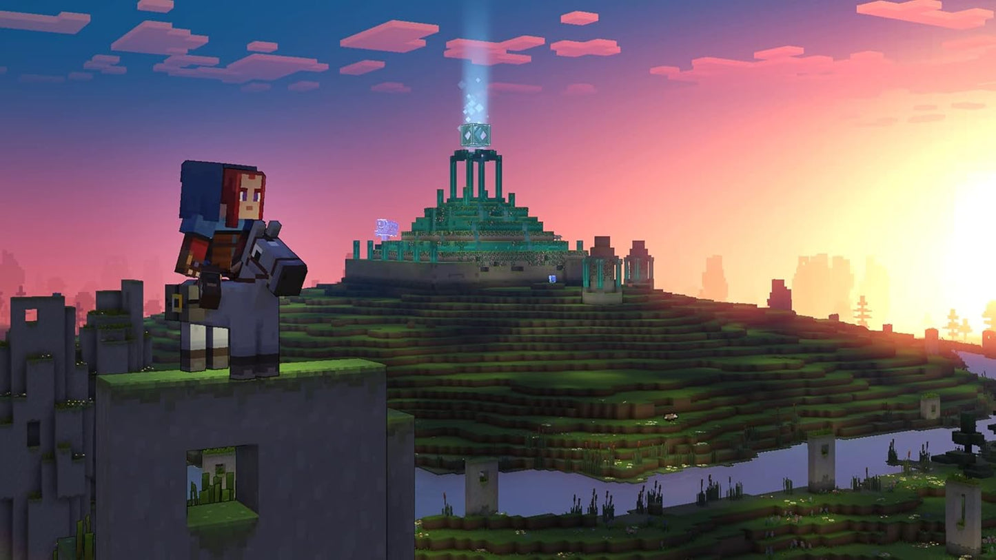 Гра Sony PlayStation 4 Minecraft Legends Deluxe Edition Російська Озвучка Б/В