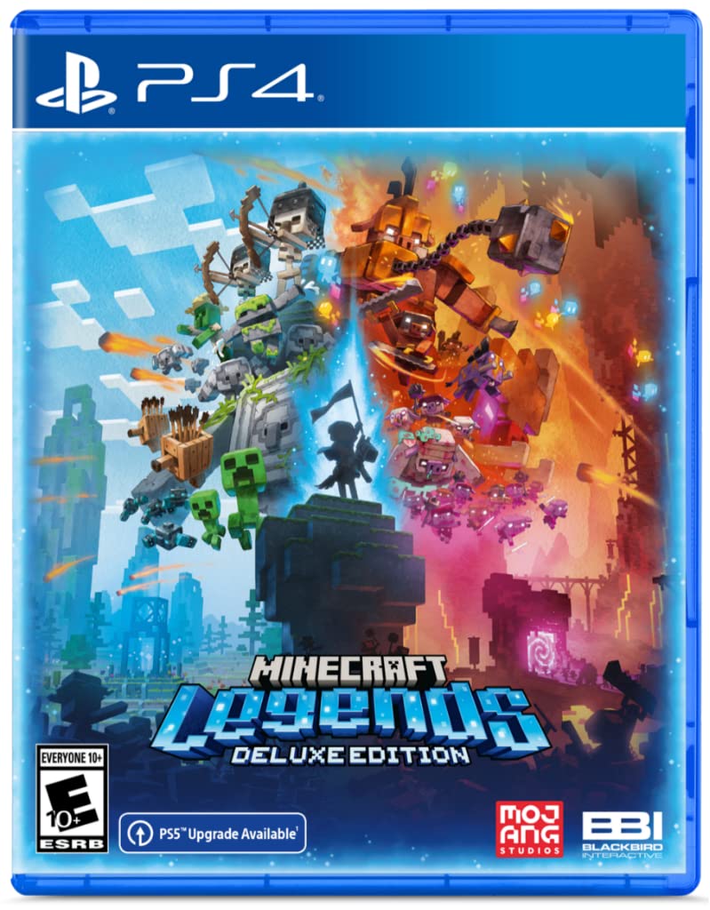 Гра Sony PlayStation 4 Minecraft Legends Deluxe Edition Російська Озвучка Б/В