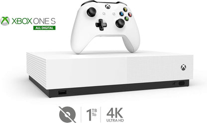 Консоль Microsoft Xbox One S All-Digital Edition 1TB White + Геймпад Бездротовий + гарантія б/в