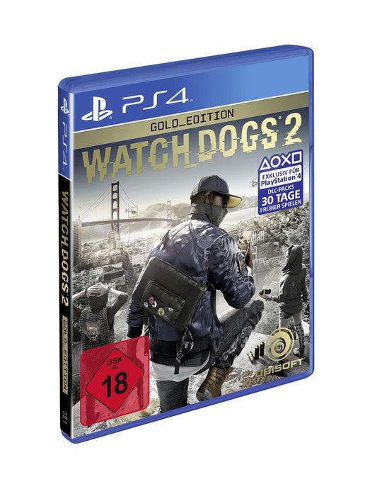 Гра Sony PlayStation 4 Watch Dogs 2 Gold Edition Російська Озвучка (CUSA-04295) Б/В