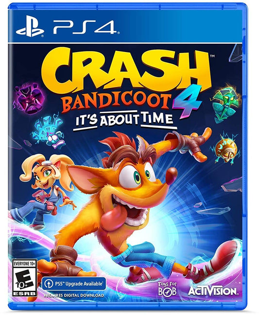 Гра Sony PlayStation 4 Crash Bandicoot 4: It's About Time Англійська Версія (CUSA-23470) Б/В