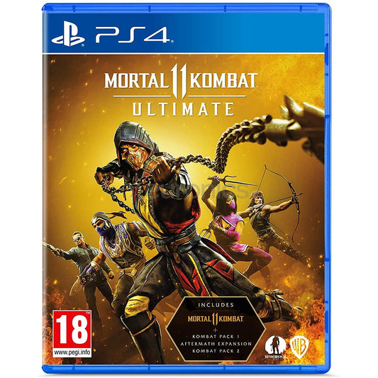 Гра Sony PlayStation 4 Mortal Kombat 11: Ultimate Російські Субтитри (CUSA-25149/25150) Б/В