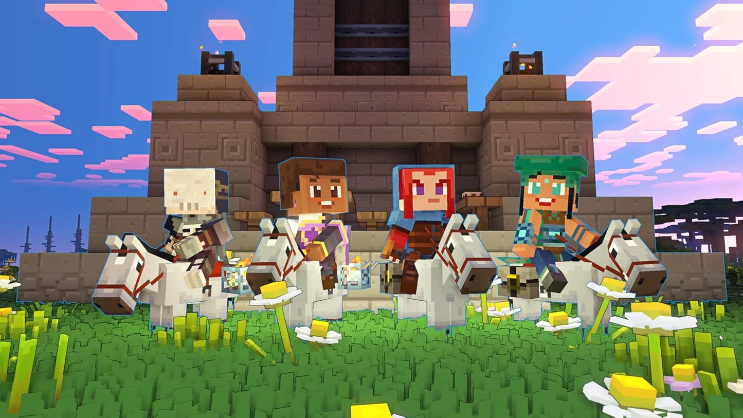 Гра Sony PlayStation 4 Minecraft Legends Deluxe Edition Російська Озвучка Б/В