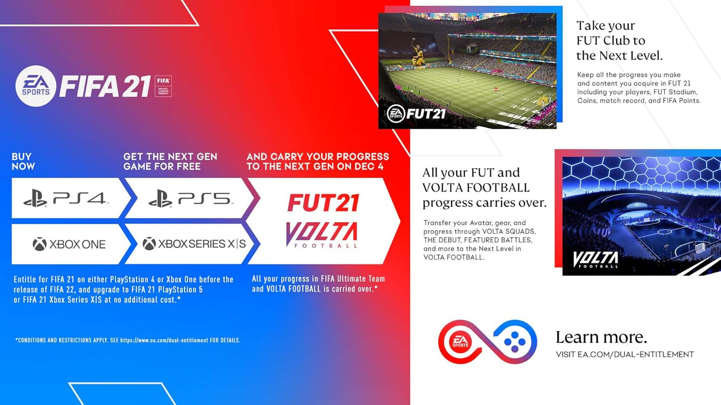 Гра Sony PlayStation 4 FIFA 21 Російська Озвучка Б/В