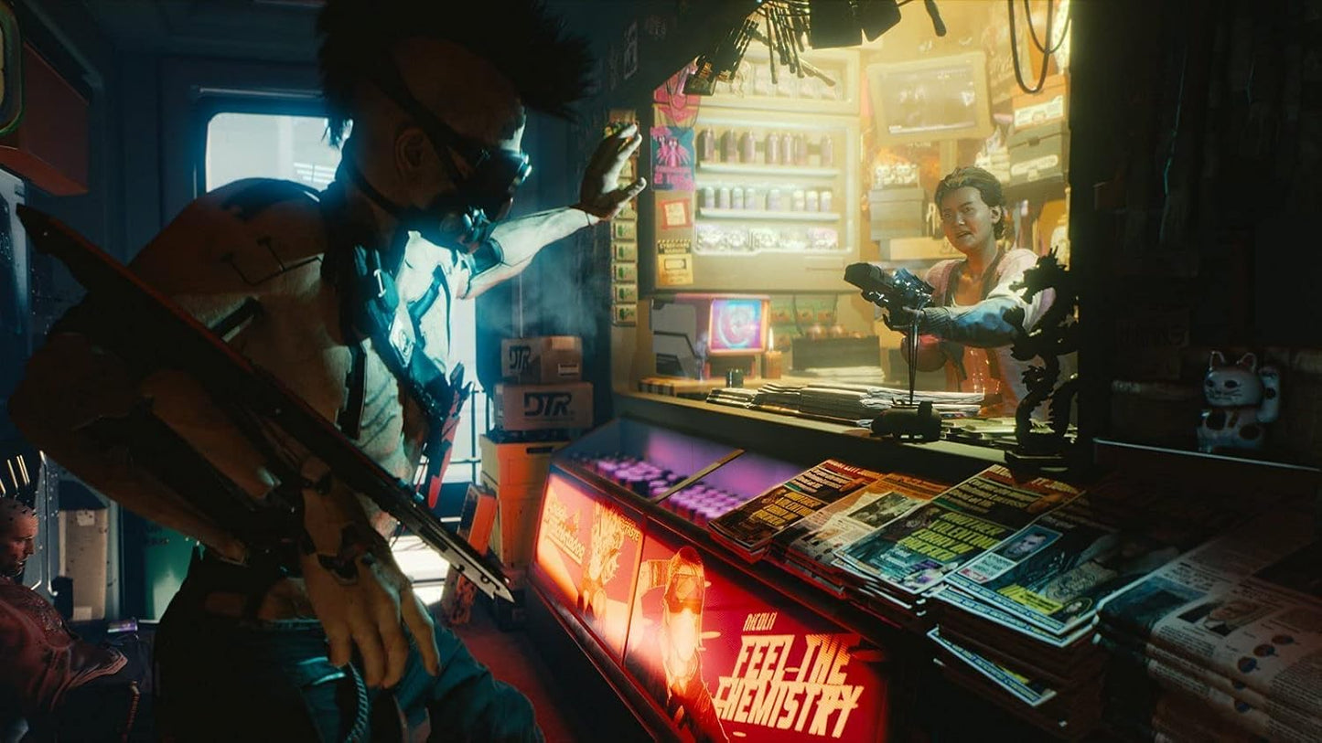 Гра Sony PlayStation 4 Cyberpunk 2077 Російська Озвучка Б/В