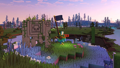 Гра Sony PlayStation 4 Minecraft Legends Deluxe Edition Російська Озвучка Б/В
