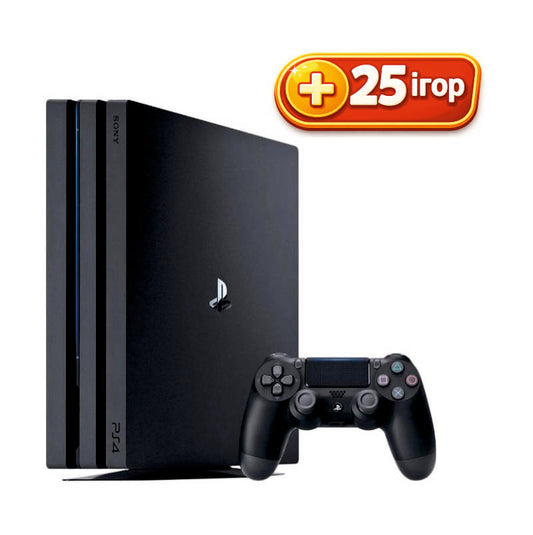 Консоль Sony PlayStation 4 PRO 1TB Black ПЗ12 обслугована + Геймпад бездротовий DualShock 4 + 25 ігр + гарантія б/в