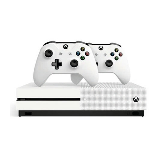 Консоль Microsoft Xbox One S 500GB White + 2 Геймпада Бездротових + гарантія б/в