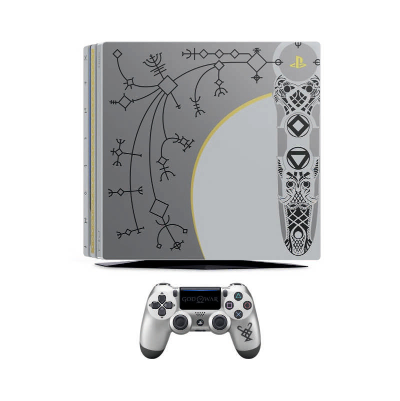 Консоль Sony PlayStation 4 Pro 1TB CUH 71 God of War Day 1 Limited Edition обслугована + Геймпад бездротовий DualShock 4 + гарантія Б/В