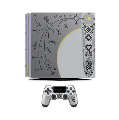 Консоль Sony PlayStation 4 Pro 1TB CUH 71 God of War Day 1 Limited Edition обслугована + Геймпад бездротовий DualShock 4 + гарантія Б/В