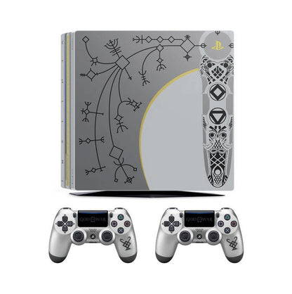 Консоль Sony PlayStation 4 Pro 1TB CUH 71 God of War Day 1 Limited Edition обслугована + 2 Геймпада бездротових DualShock 4 + гарантія Б/В