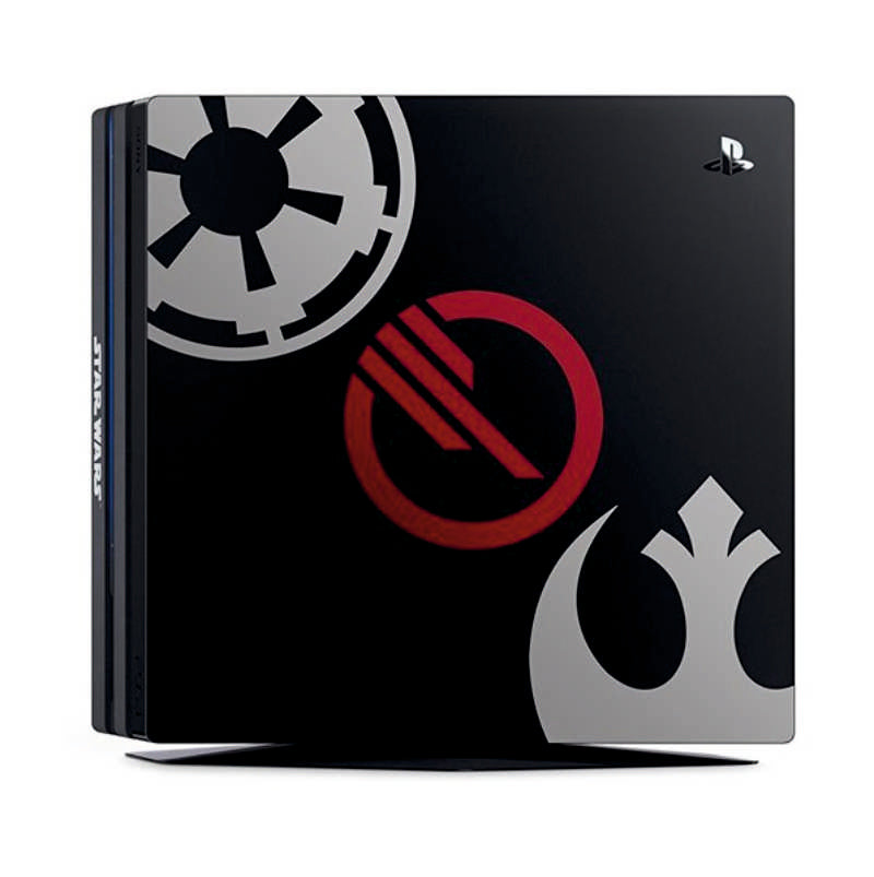 Консоль Sony PlayStation 4 Pro 1TB CUH 71 Star Wars BF II Limited Edition обслугована + 2 Геймпада бездротових DualShock 4 + гра Star Wars BF II + гарантія Б/В