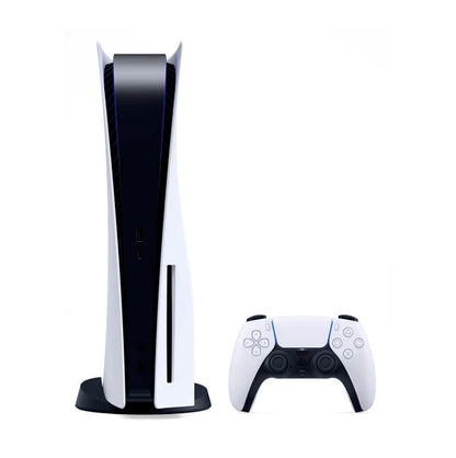 Консоль Sony PlayStation 5 Blu-ray 825GB White + Геймпад бездротовий DualSense White + гарантія б/в