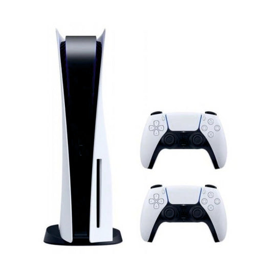 Консоль Sony PlayStation 5 Blu-ray 825GB White + 2 Геймпада бездротових DualSense White + гарантія б/в