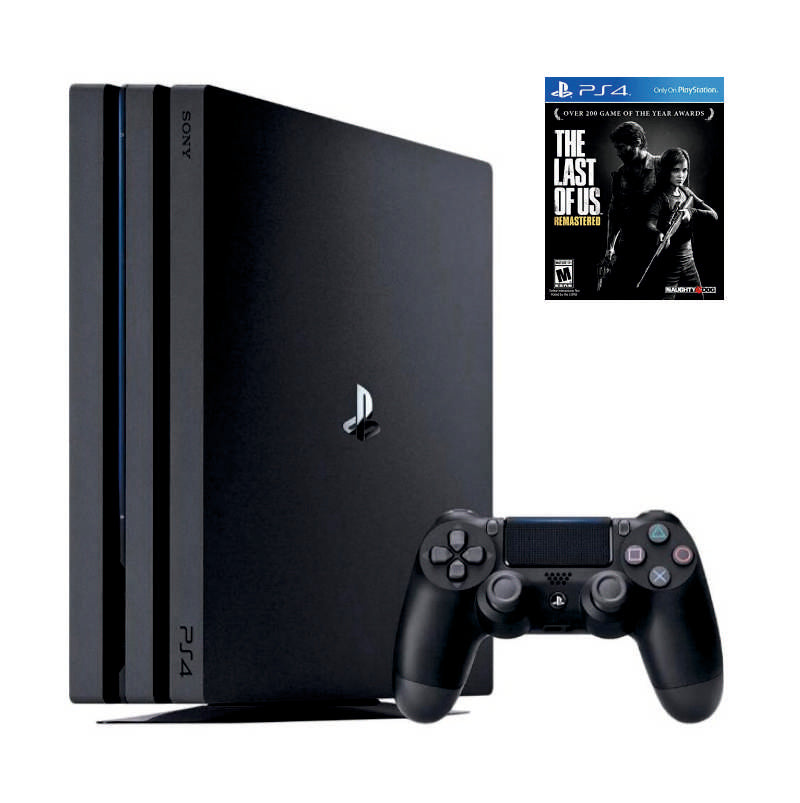 Консоль Sony PlayStation 4 PRO 1TB CUH 70-71 Black обслугована + Геймпад бездротовий DualShock 4 + The Last of Us: Remastered + гарантія б/в