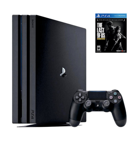Консоль Sony PlayStation 4 PRO 1TB CUH 70-71 Black обслугована + Геймпад бездротовий DualShock 4 + The Last of Us: Remastered + гарантія б/в
