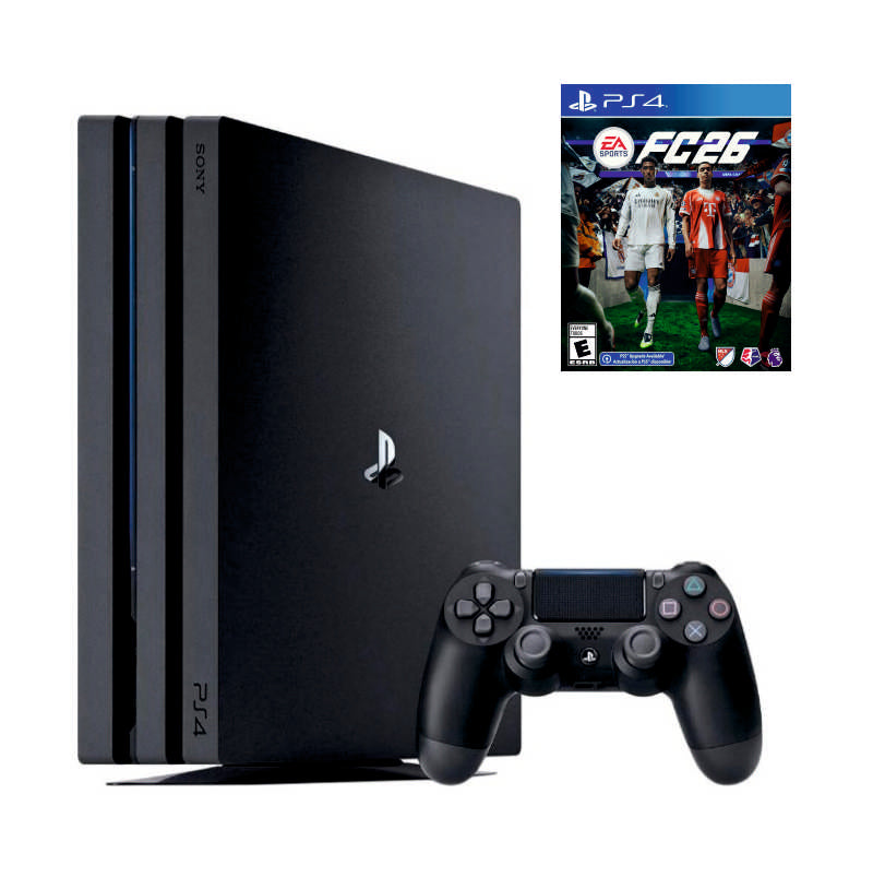Консоль Sony PlayStation 4 PRO 1TB CUH 70-71 Black обслугована + Геймпад бездротових DualShock 4 + FC26 + гарантія Б/В