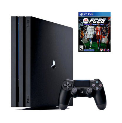 Консоль Sony PlayStation 4 PRO 1TB CUH 70-71 Black обслугована + Геймпад бездротових DualShock 4 + FC26 + гарантія Б/В