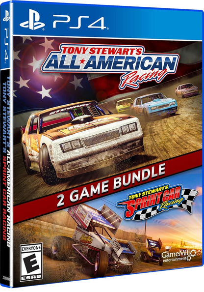 Гра Sony PlayStation 4 Tony Stewart's All American Racing: 2 Game Bundle Англійська Версія (CUSA-20660) Б/В