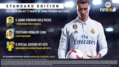 Гра Sony PlayStation 4 FIFA 18 Російська Озвучка Б/В