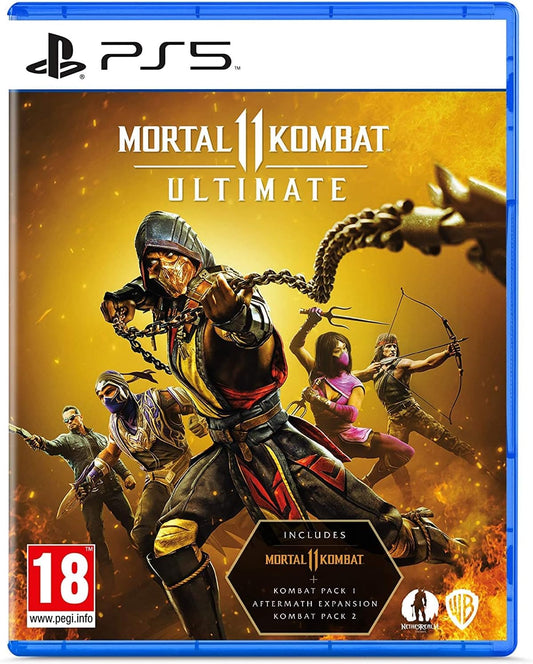 Гра Sony PlayStation 5 Mortal Kombat 11 Ultimate Edition Російські Субтитри Б/В