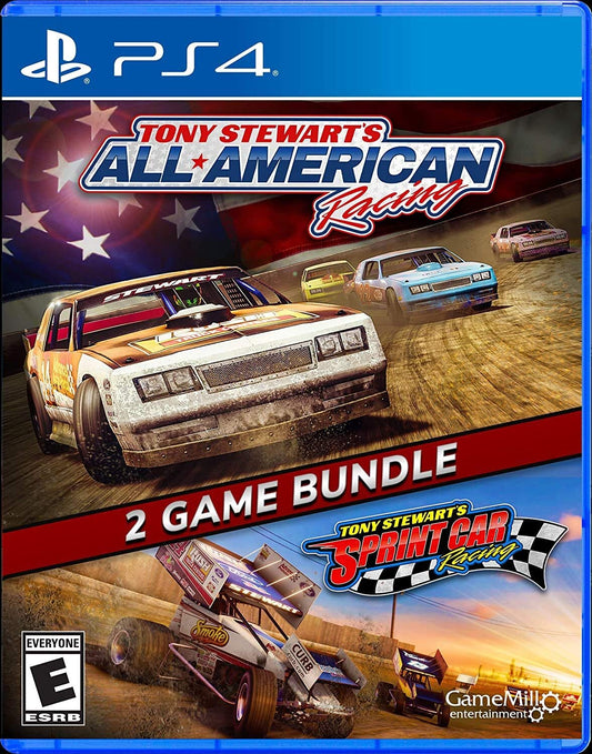 Гра Sony PlayStation 4 Tony Stewart's All American Racing: 2 Game Bundle Англійська Версія (CUSA-20660) Б/В