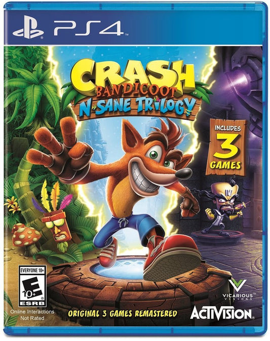 Гра Sony PlayStation 4 Crash Bandicoot: N. Sane Trilogy Англійська Версія (CUSA-07399) Б/В