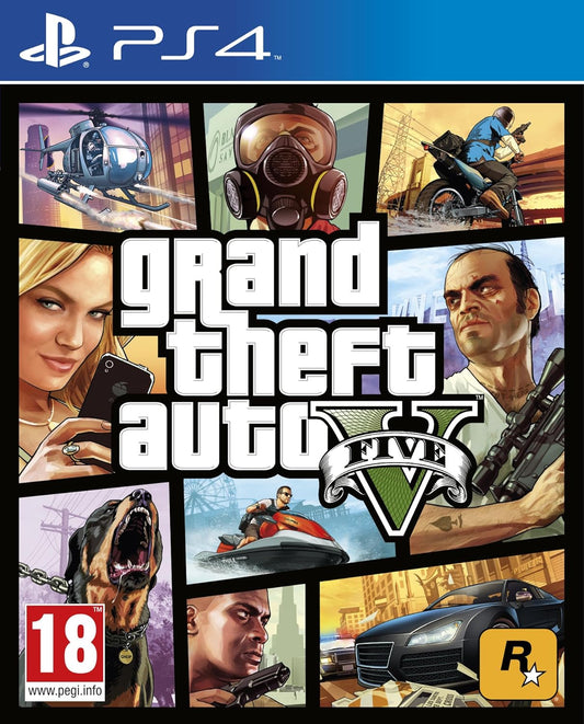 Гра Sony PlayStation 4 Grand Theft Auto V Російська Озвучка (CUSA-00411) Б/В