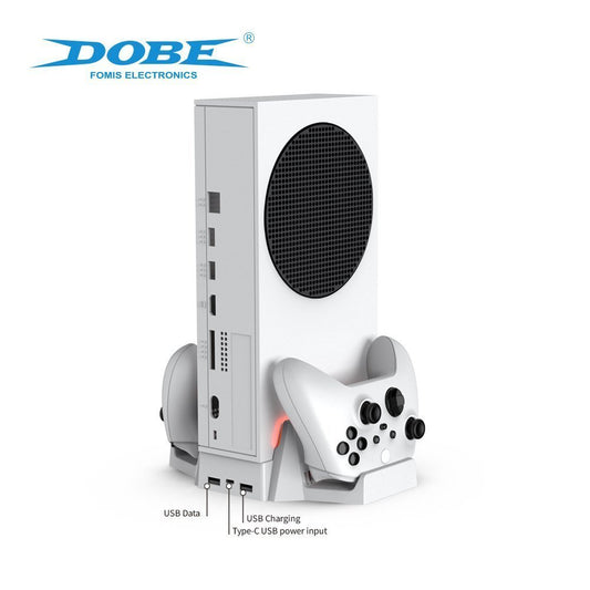 Мультифункціональна охолоджувальна зарядна підставка DOBE TYX-0663 для Xbox Series S з підсвіткою б/в