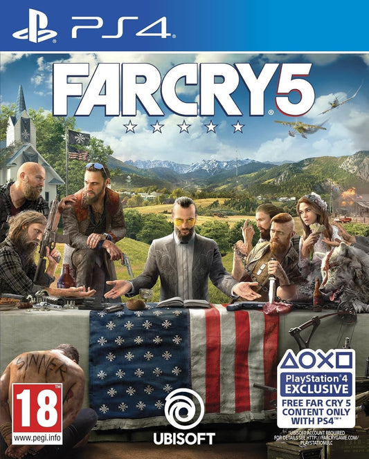 Гра Sony PlayStation 4 Far Cry 5 Англійська Версія (CUSA-05847) Б/В