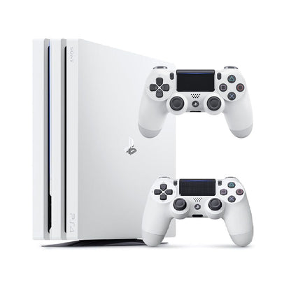 Консоль Sony PlayStation 4 PRO 1TB CUH 72 White обслугована + 2 Геймпада бездротових DualShock 4 + гарантія б/в