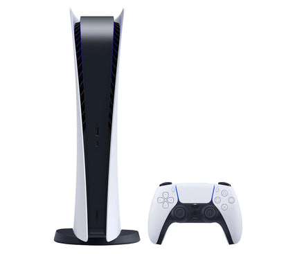 Консоль Sony PlayStation 5 Digital Edition 825GB White + Геймпад бездротовий DualSense White + гарантія Б/В